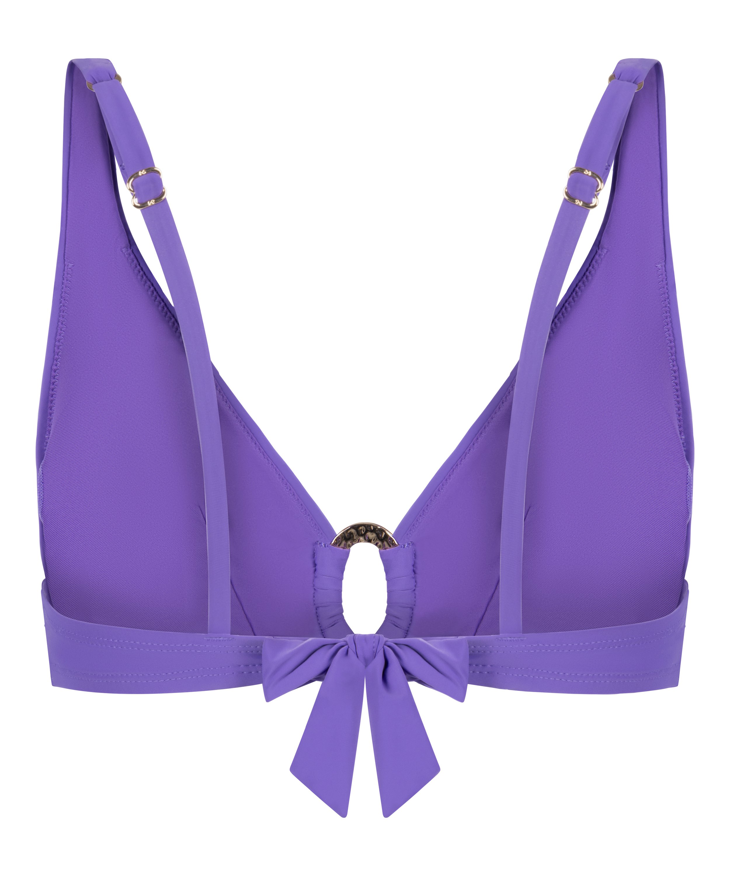 Triangle Bikini Top Luxe, Fioletowy, main