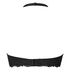 Usztywniona braletka halter Rosalyn, Czarny
