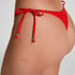 Stringi Bikini Luxe, Czerwony