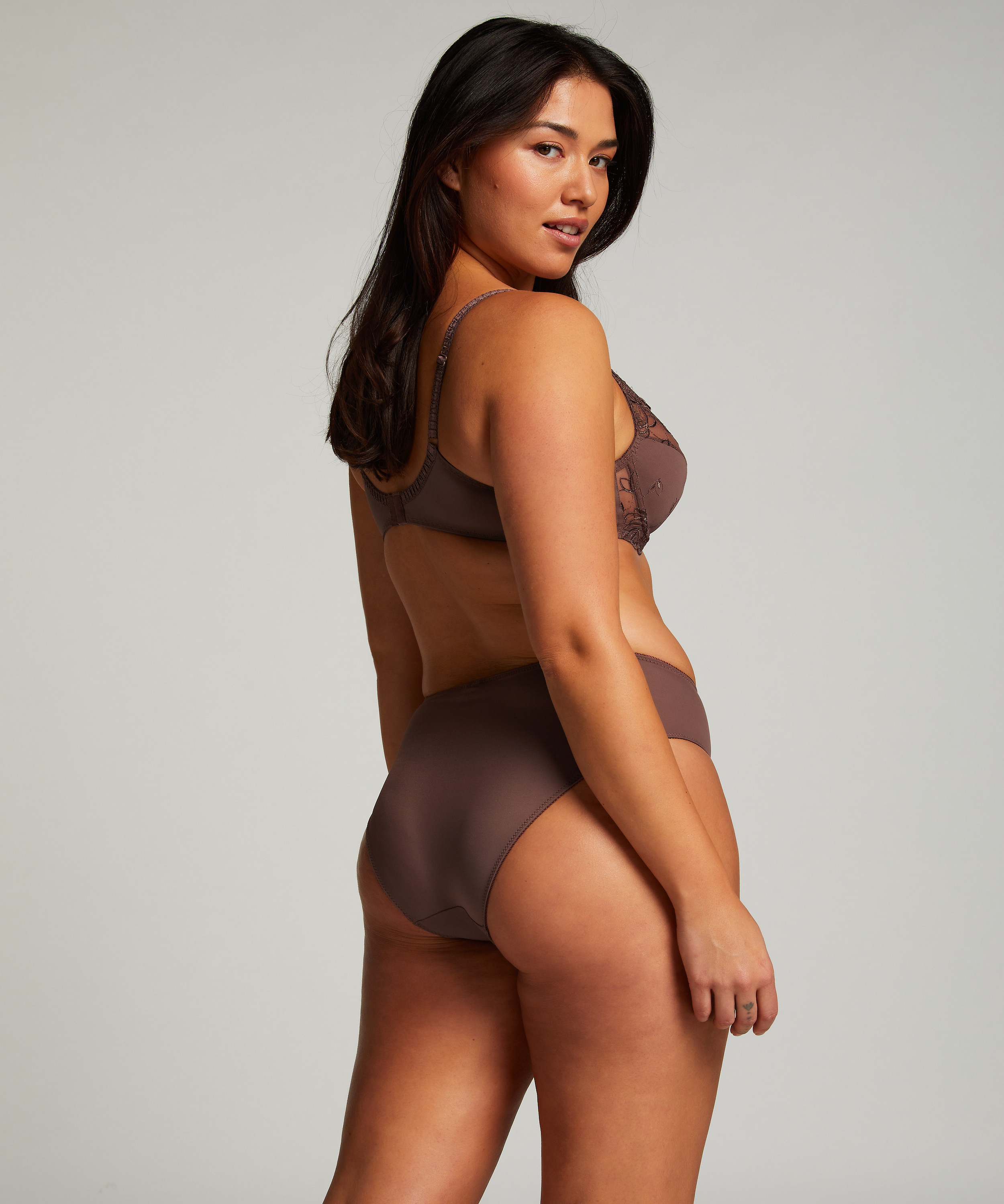 Figi z wysokim stanem Diva, Brązowy, main