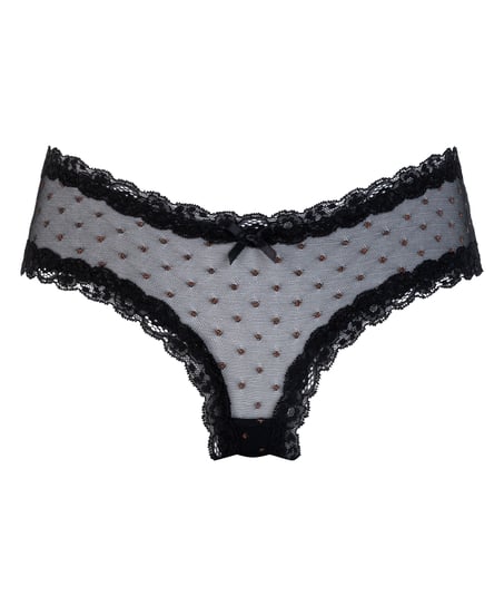 Brazyliany V-shape Mesh, Czarny
