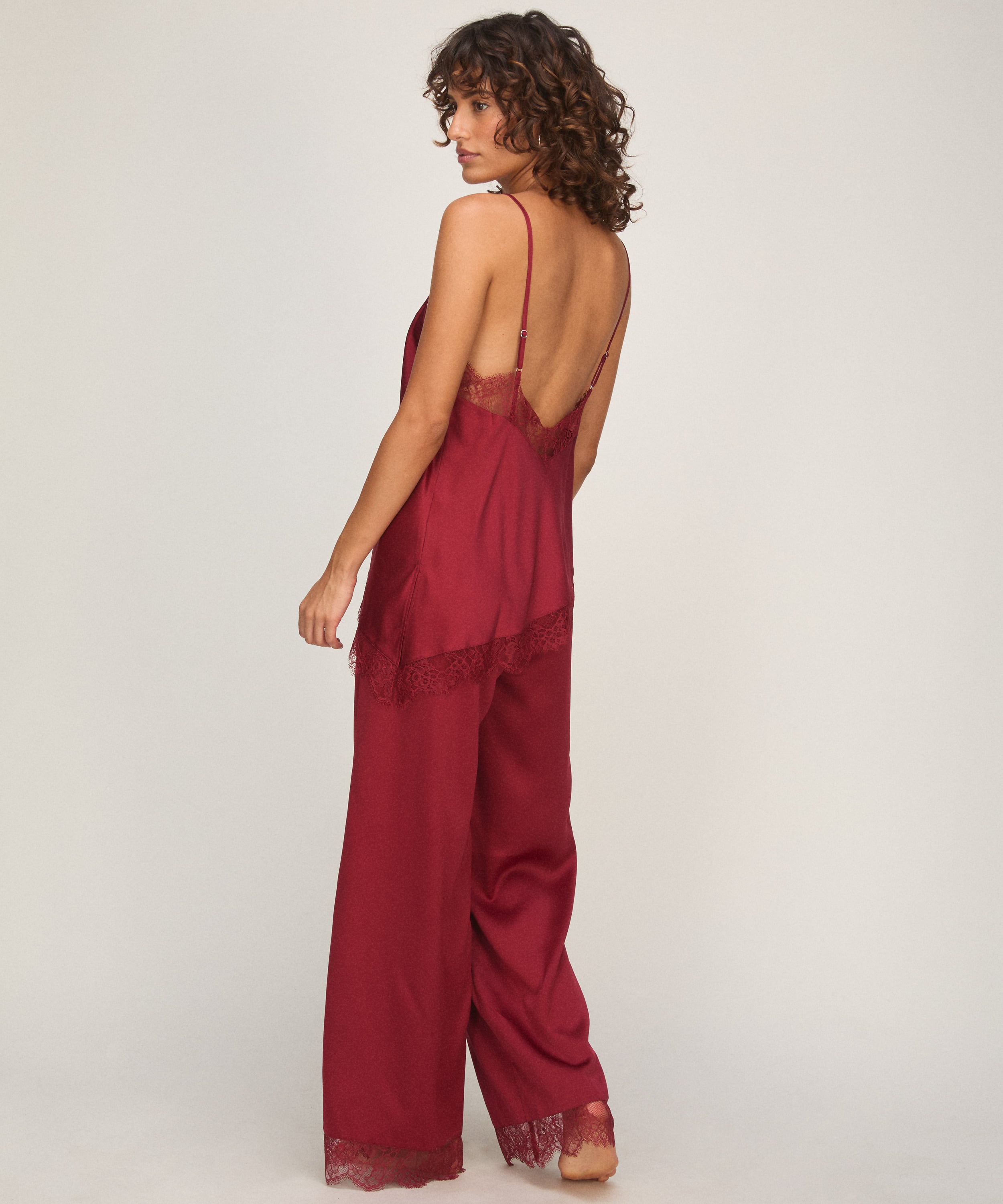 Pant Cecilia, Czerwony, main