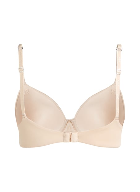Biustonosz usztywniany z fiszbinami Super Soft, Beżowy