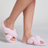 Fake Fur Sliders, Fioletowy