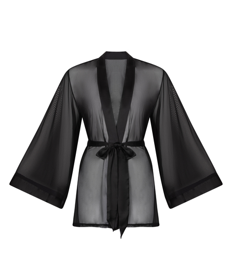 Kimono Maxime Tulle, Czarny