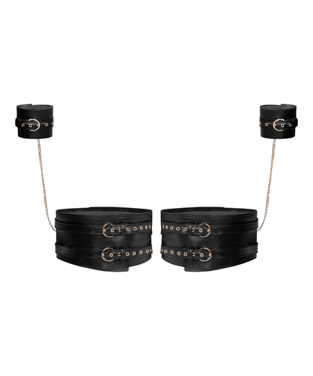 Kajdanki na nogi i ręce, Czarny