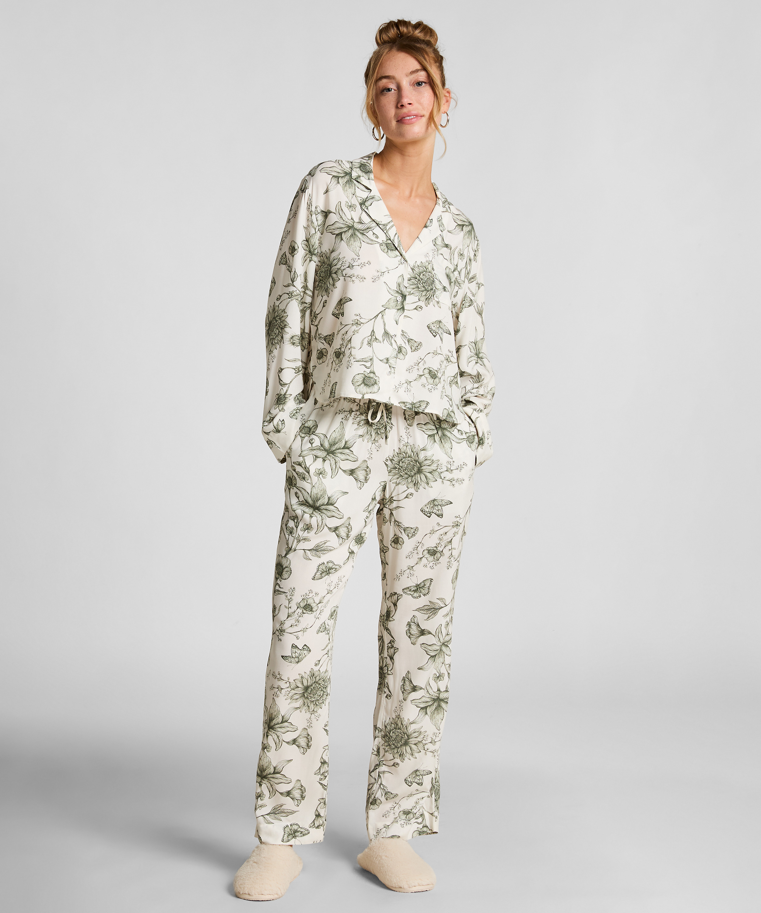 Top piżamowy Storylover, Biały, main