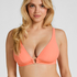 Triangle Bikini Top Luxe, Pomarańczowy