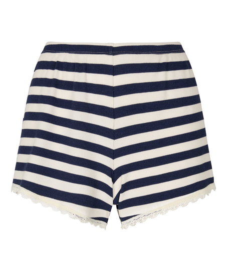 Szorty Piżamowe, Niebieski