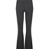 Flared Lounge Pants, Szary