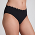 Majtki bikini Rio w muszelki, Czarny