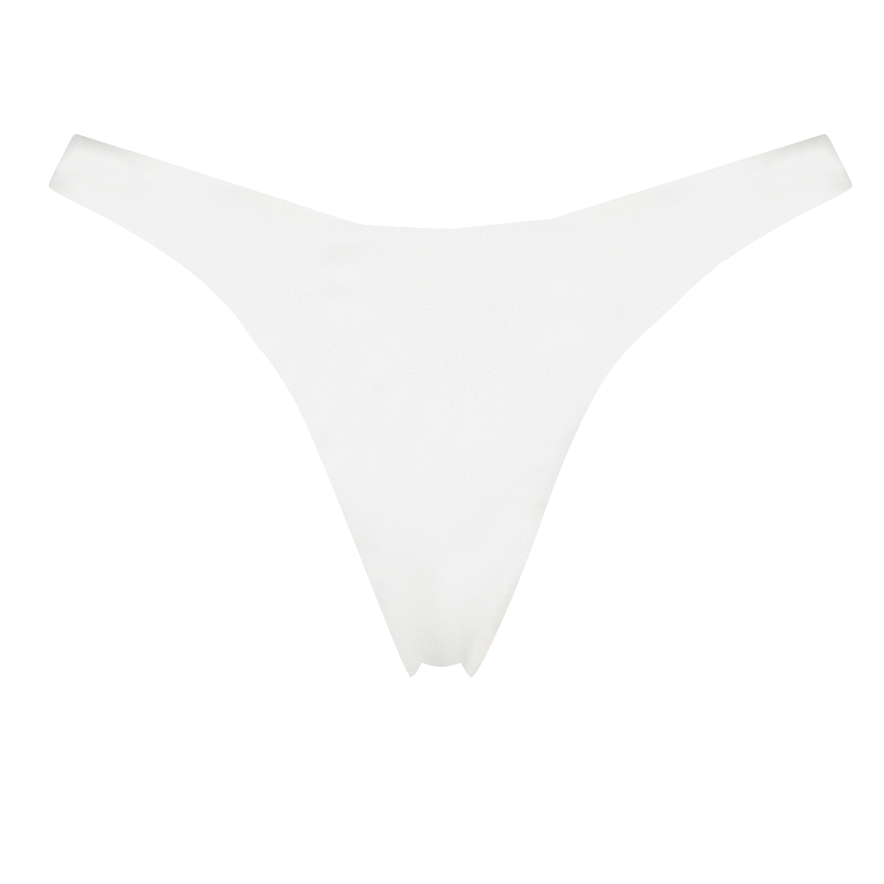 Lola high leg bikini bottoms, Biały, main