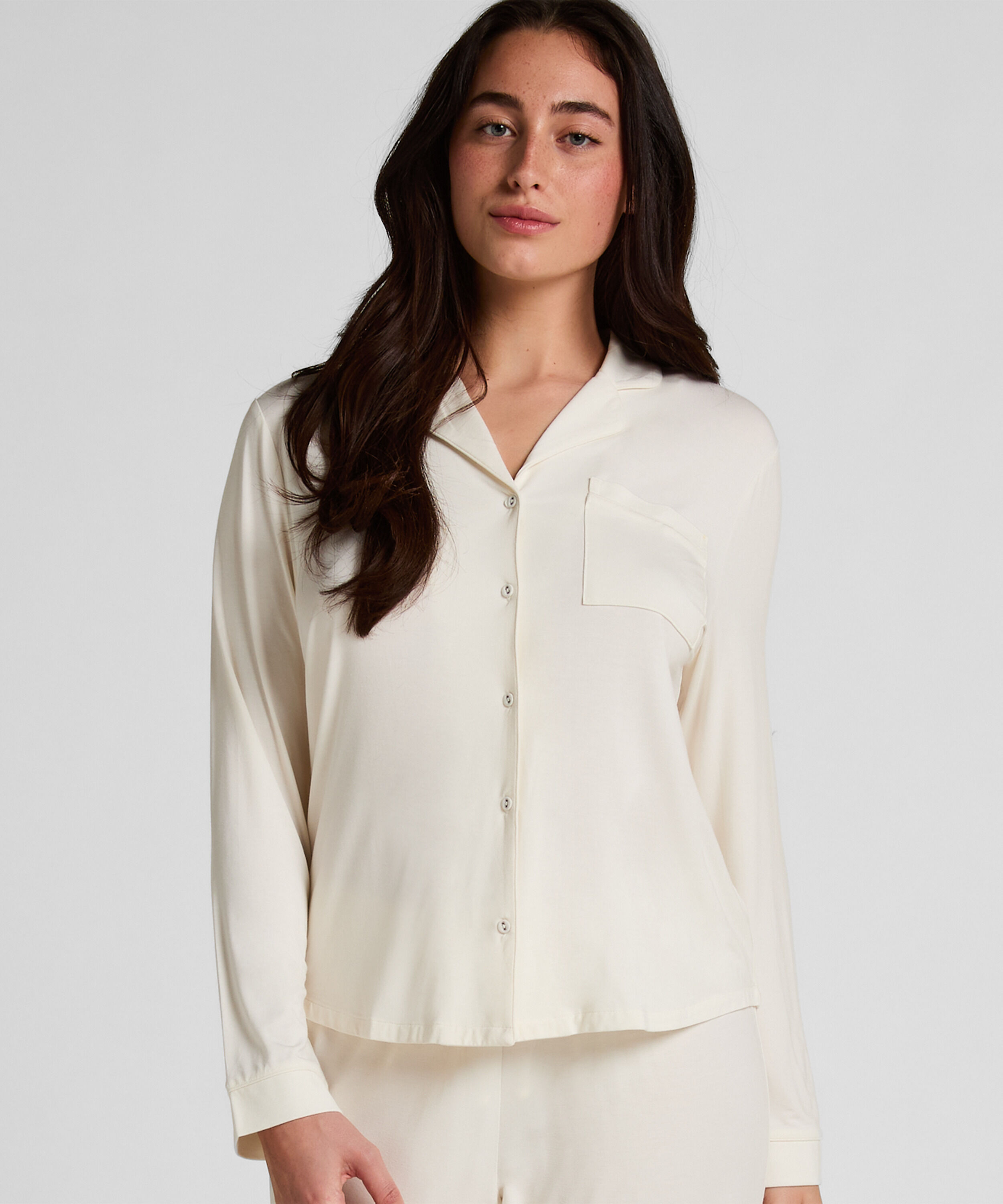 Spodnie Essential z dżerseju, Biały