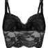 Biustonosz bralette Dorothy, Czarny