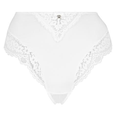 Marina high cut Brazilian, Biały