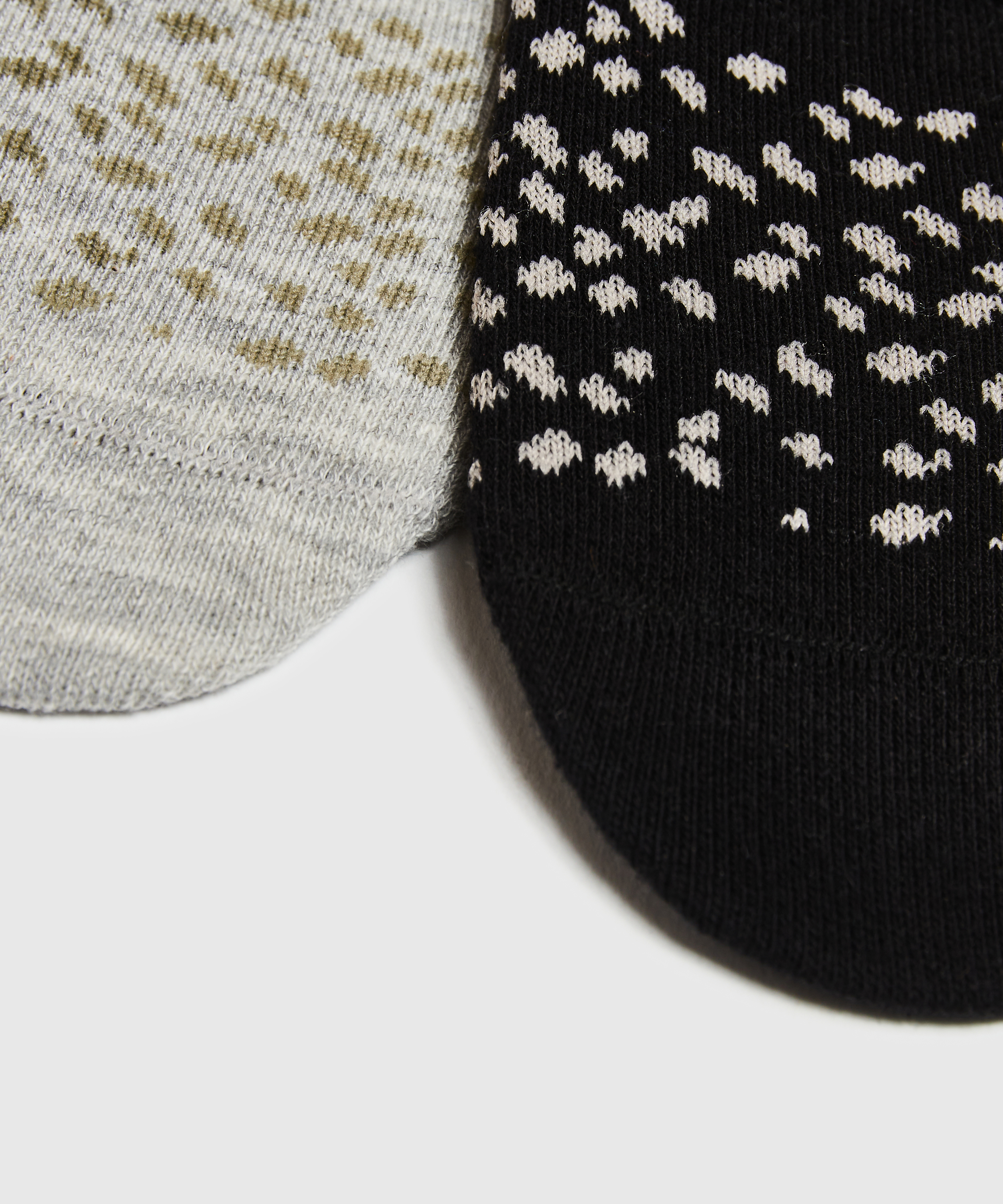 2 pary skarpetek, Czarny, main