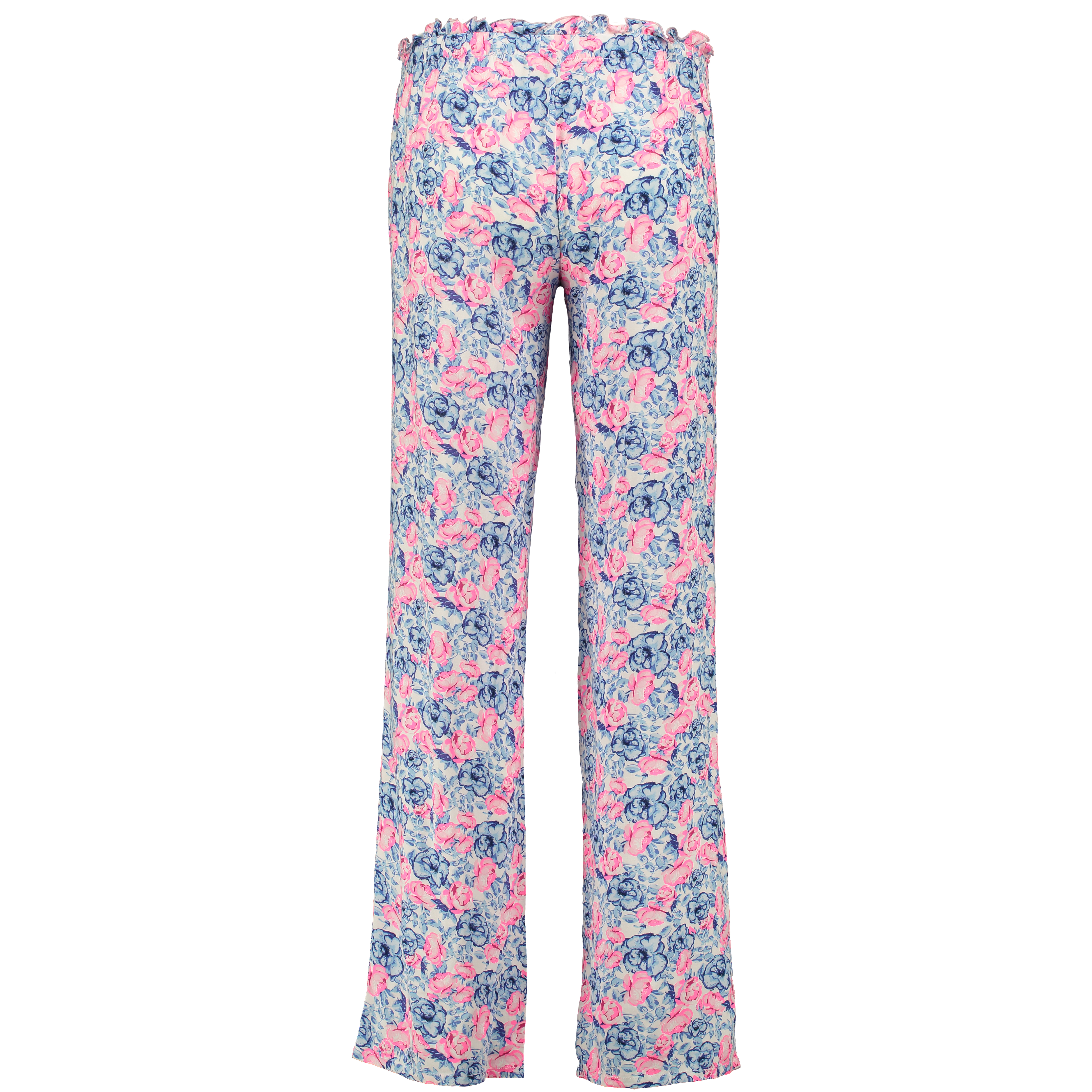 Pyjama pants Fem pants Flower, Niebieski, main