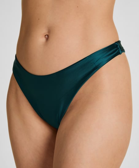 Figi Bikini Highleg Dominica, Zielony