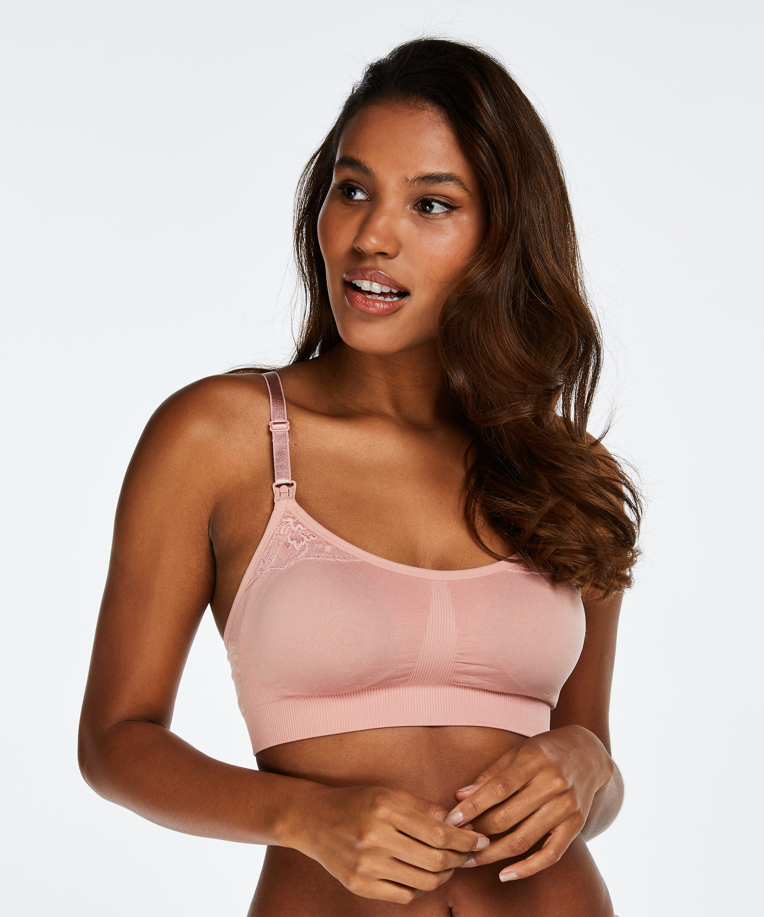 Padded Nursing Bra Lucina, R&oacute;żowy, main