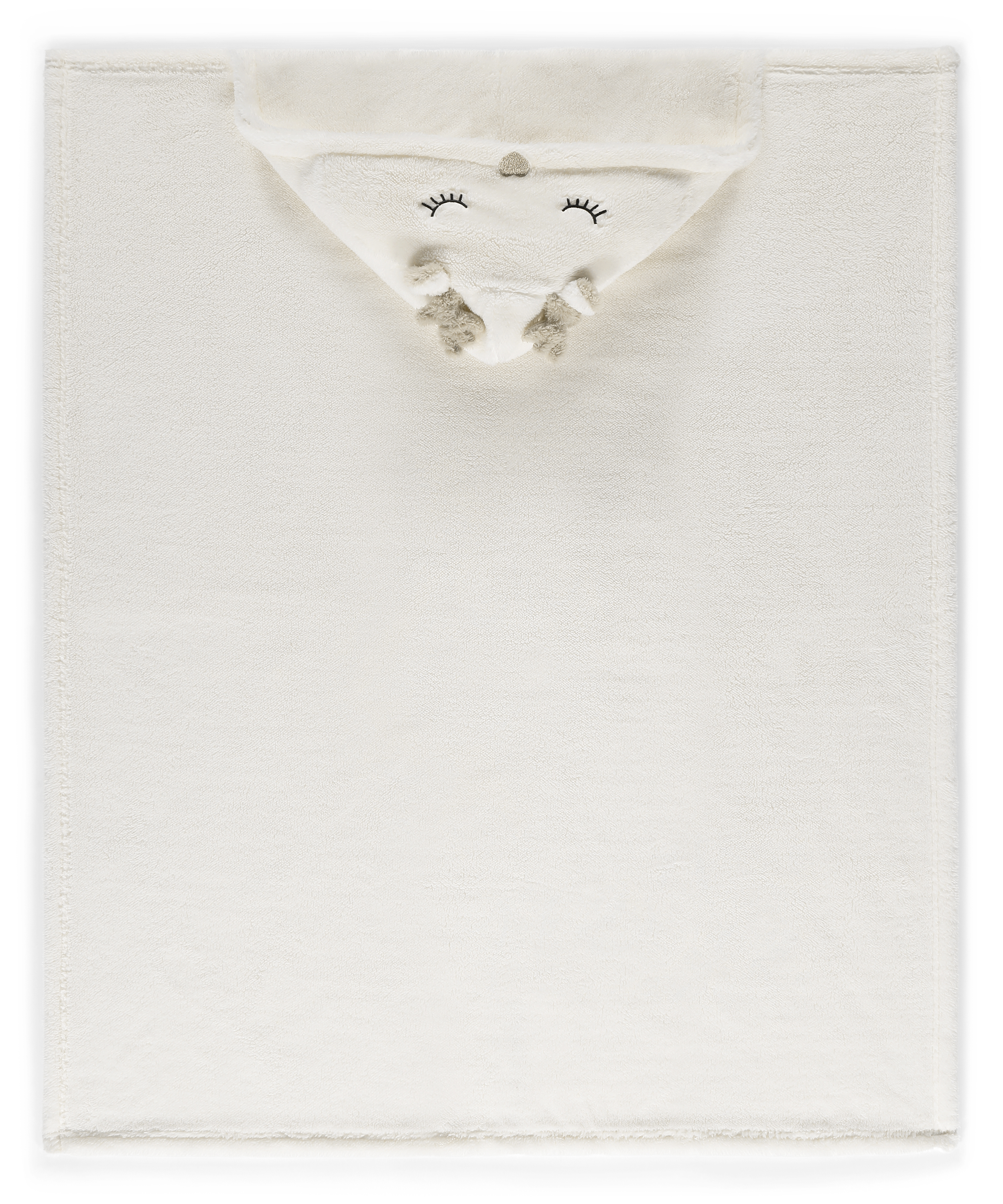 Reindeer cuddly blanket, Biały, main