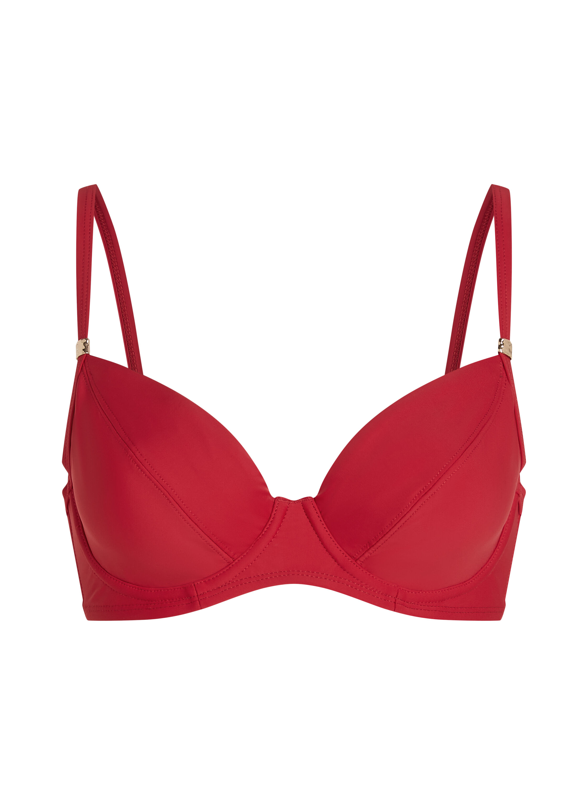 Top od bikini Luna, Czerwony