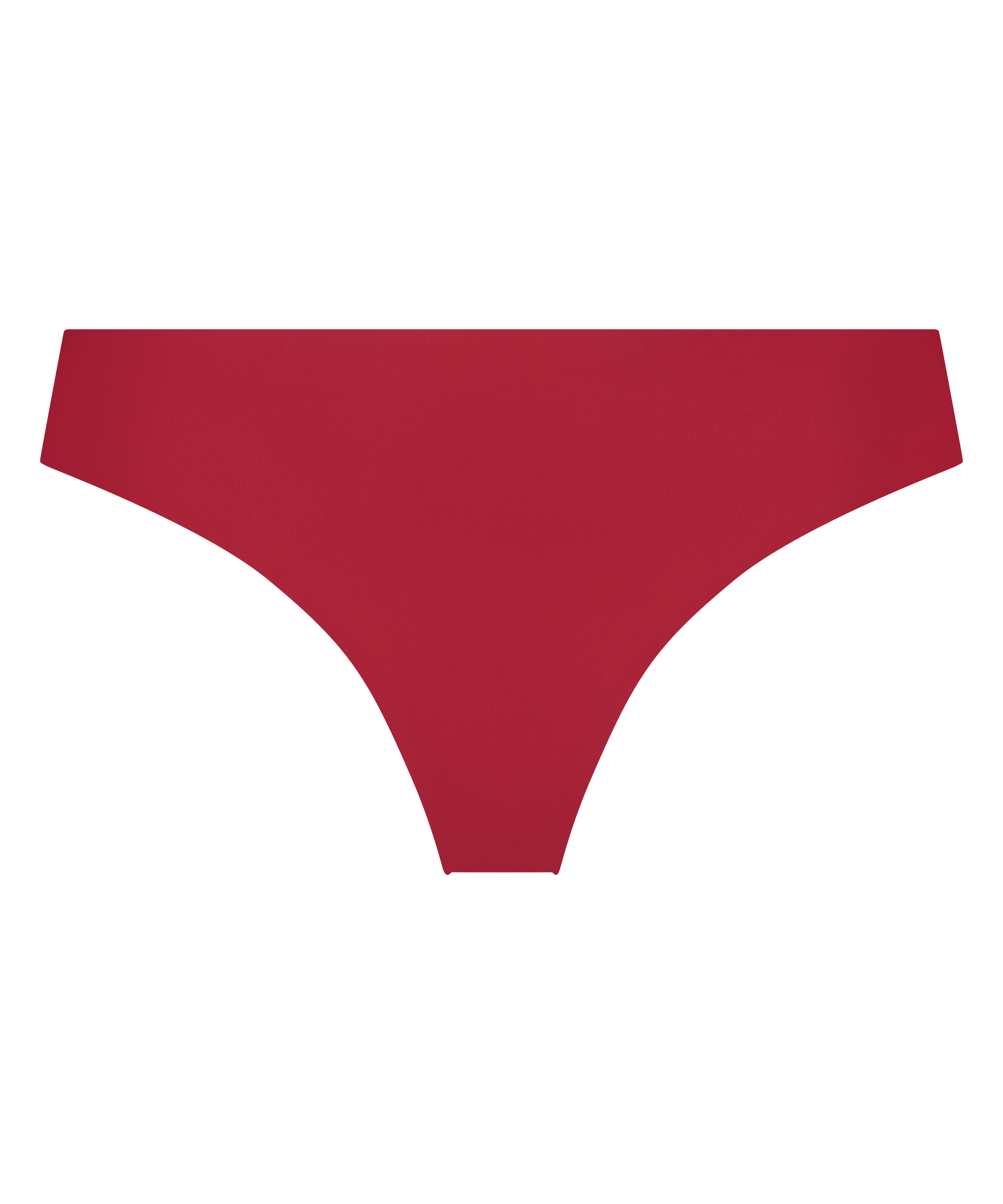 Niewidzialne pod ubraniem brazyliany z siateczki, Czerwony, main