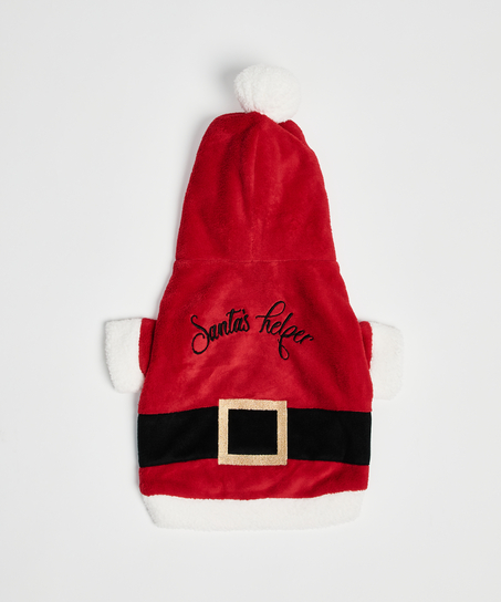 Polarowy kombinezon dla psa, Czerwony