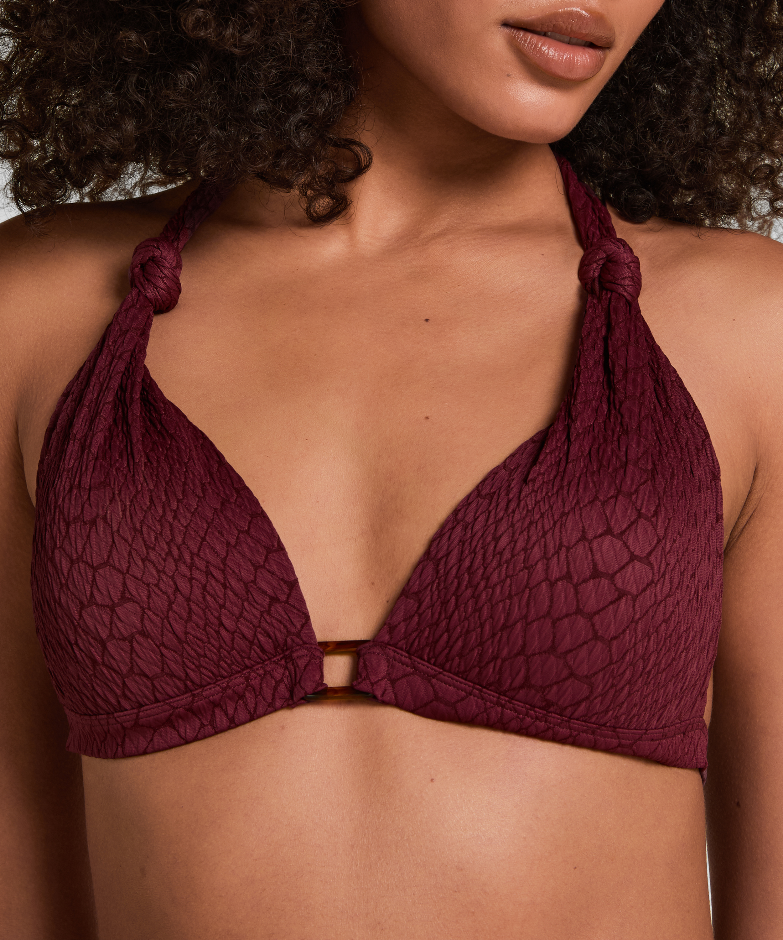 Figi Bikini Highleg Aruba, Fioletowy, main