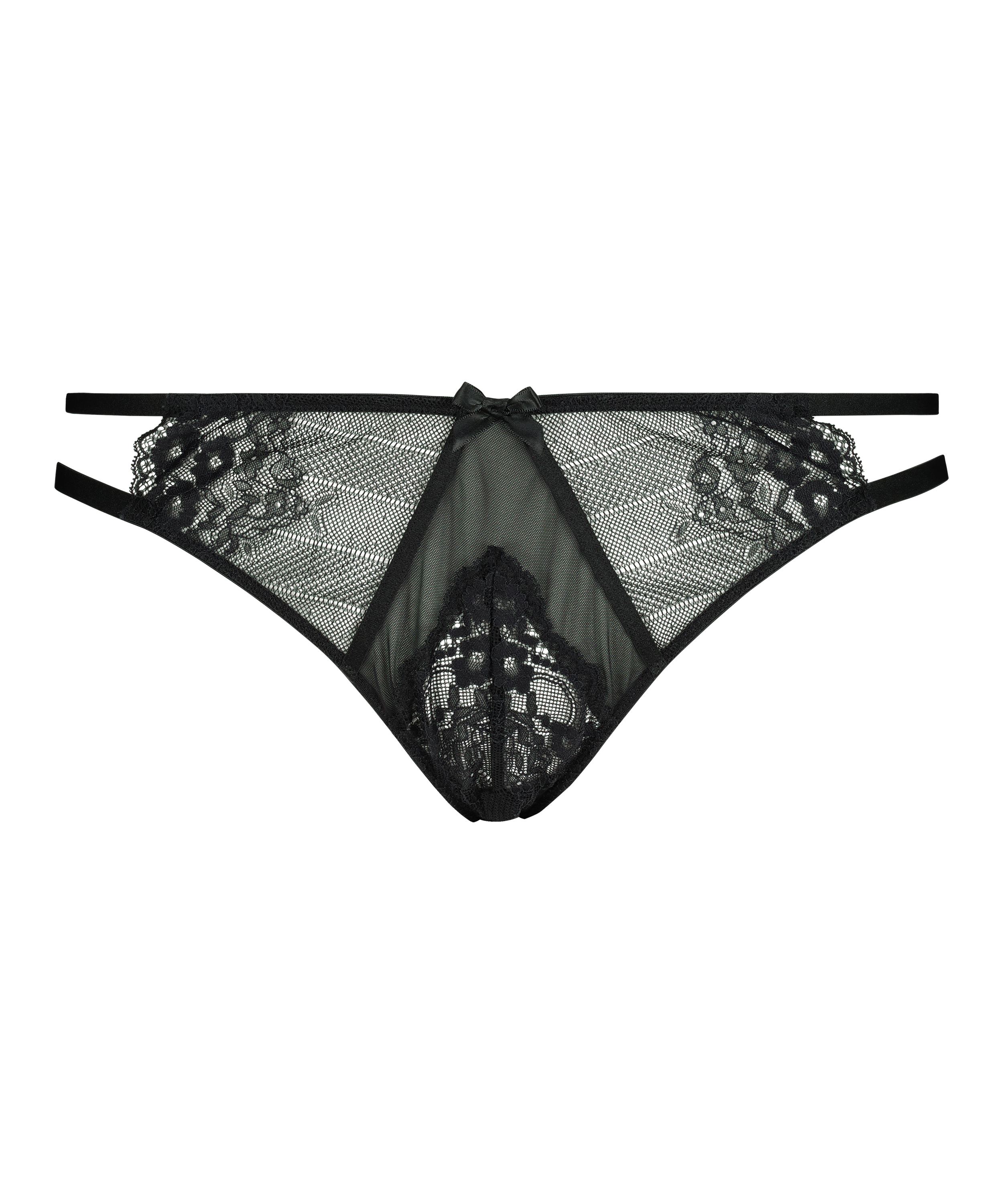 Stringi Curvy Maarya, Czarny, main