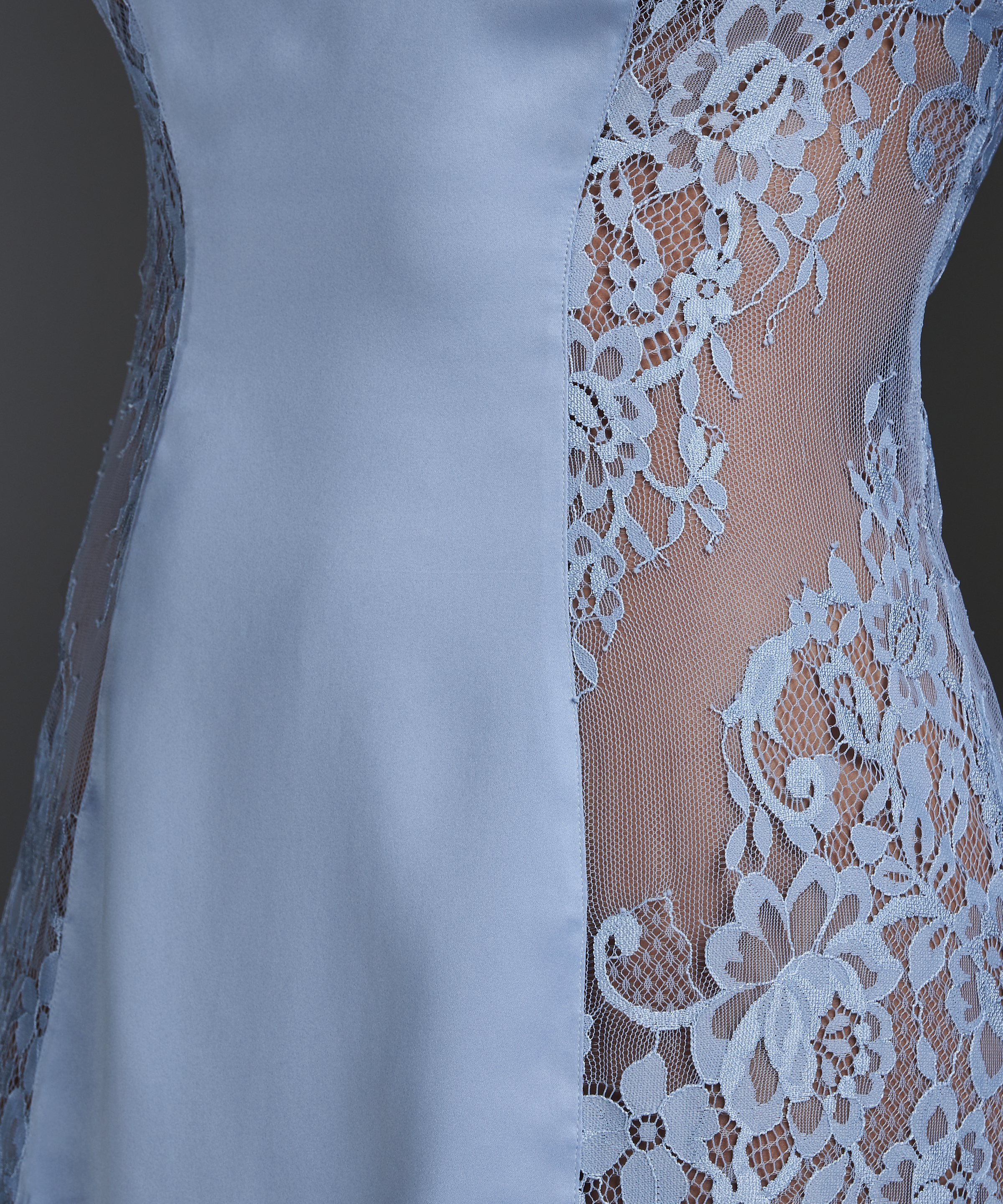 Jennifer Slip Dress, Niebieski, main