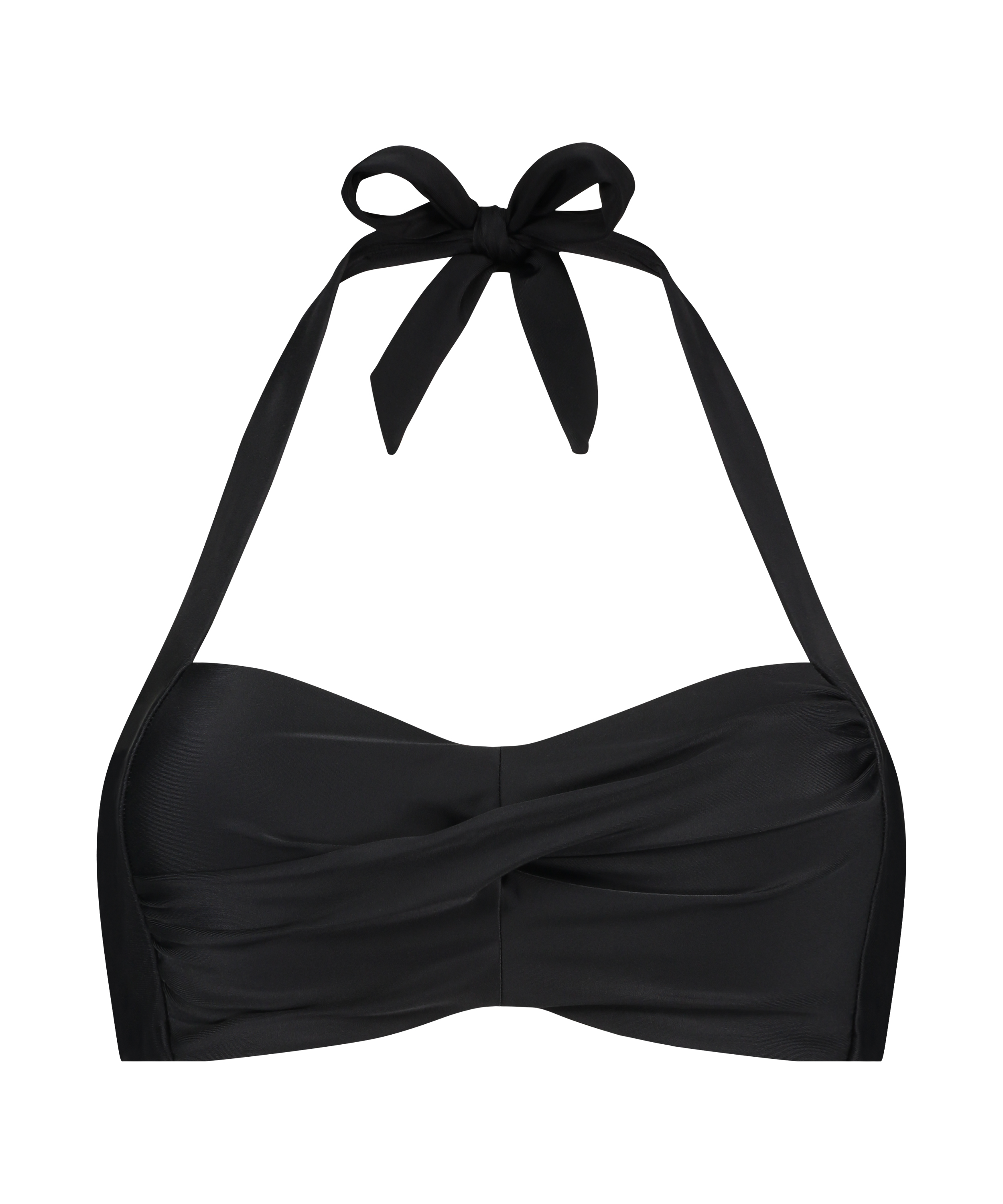 G&oacute;ra od bikini typu bandeau Luxe, Czarny, main