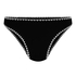 Figi od bikini Kenya z wysokim stanem, Czarny