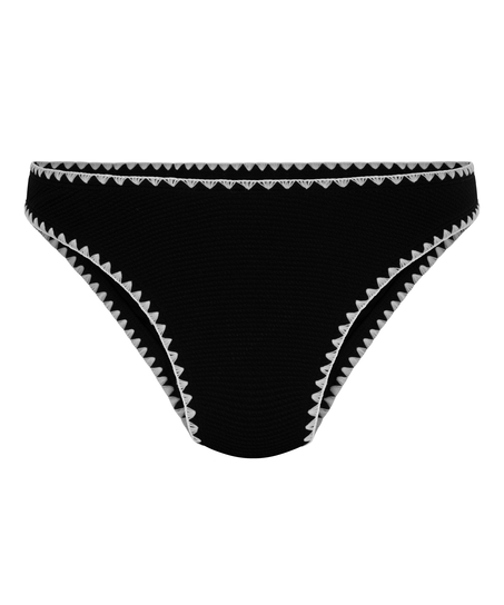 Figi od bikini Kenya z wysokim stanem, Czarny