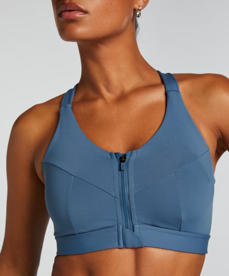 Biustonosz sportowy HKMX All Star Level 3, Niebieski