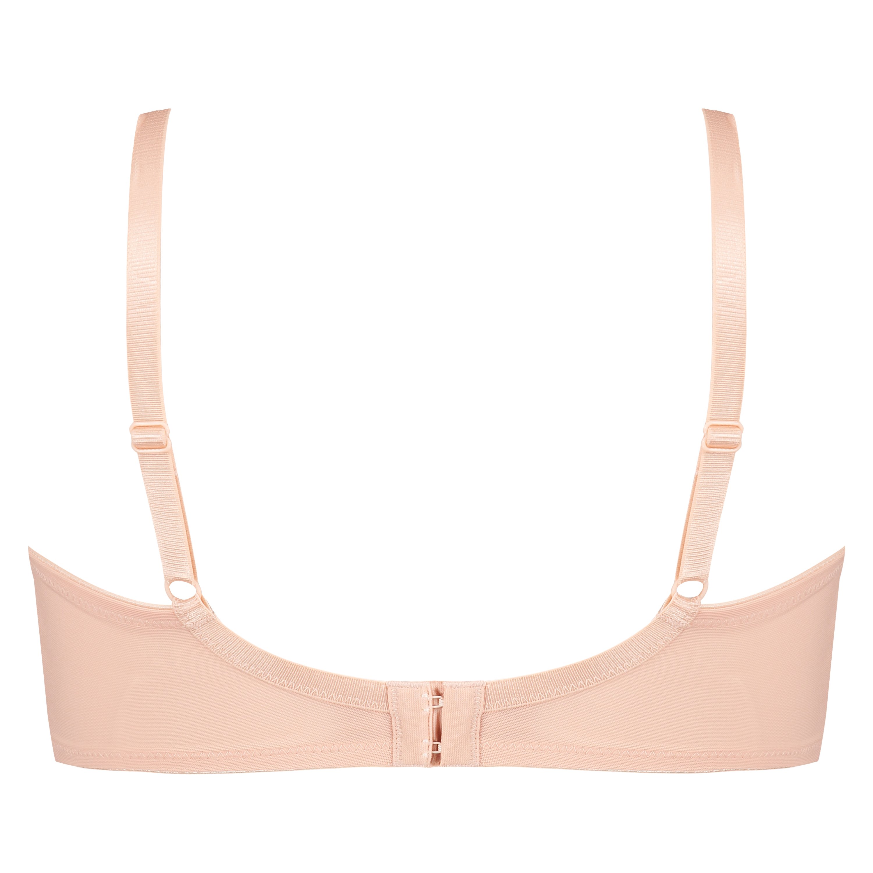 Nieusztywniany biustonosz minimizer z fiszbinami Nina, R&oacute;żowy, main