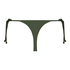 Szorty stringi od bikini Luxe, Zielony
