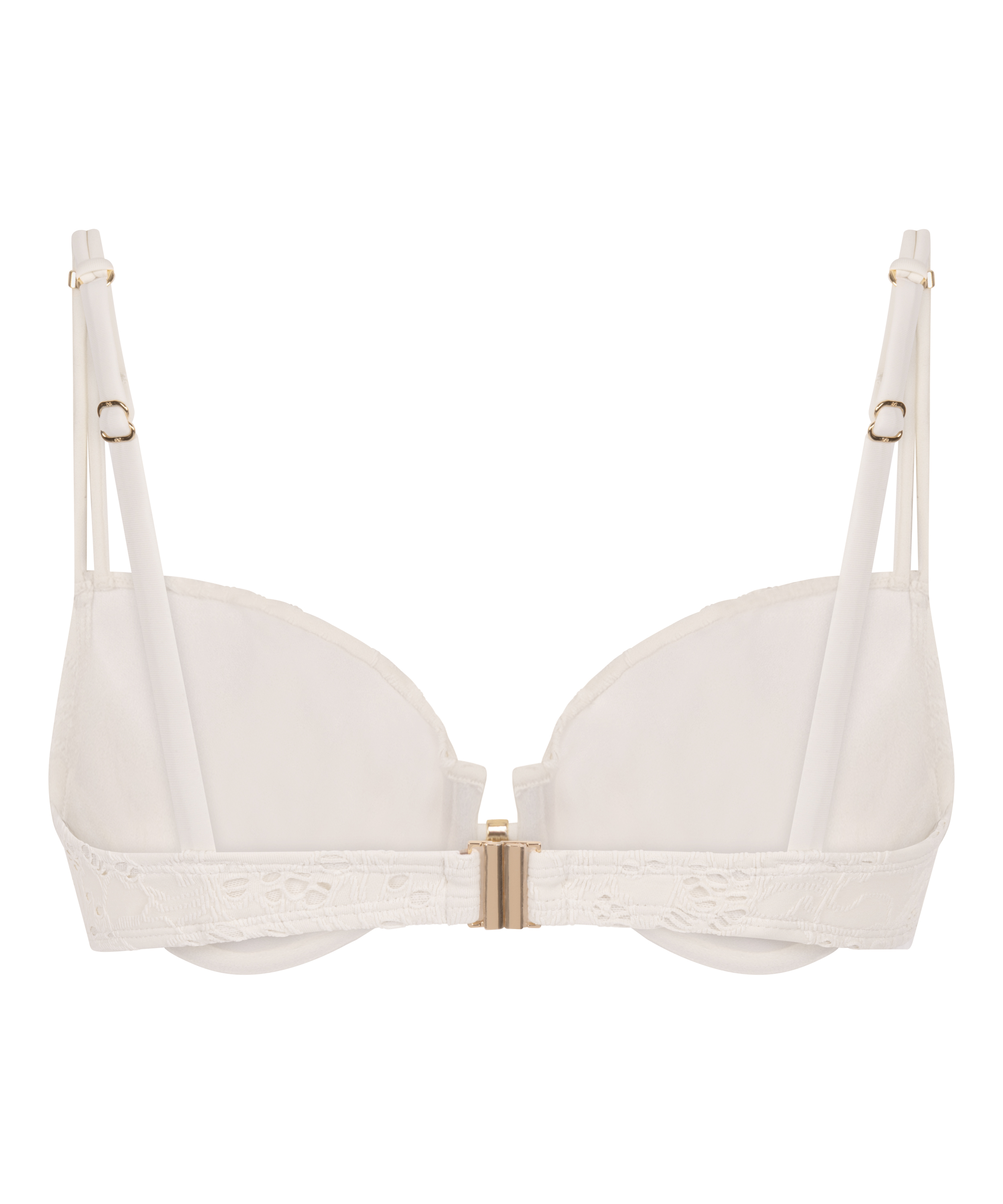 Crochet Bikini Top, Biały, main