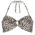 G&oacute;ra od Bikini Bandeau Leopard, Czarny