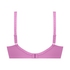 Biustonosz nieusztywniany z fiszbinami Diva, Różowy