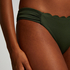 Majtki Bikini Rio Scallop, Zielony