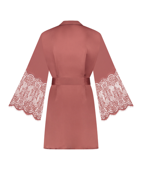 Satynowe kimono, R&oacute;żowy