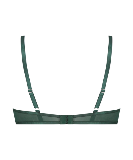 Biustonosz nieusztywniany z fiszbinami Isabelle, Zielony
