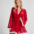 Kimono Mesh Santa, Czerwony