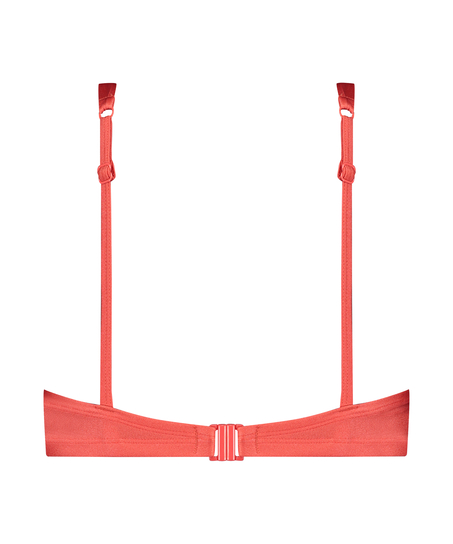 G&oacute;ra od bikini push-up Luxe miseczki A &ndash; E, Czerwony