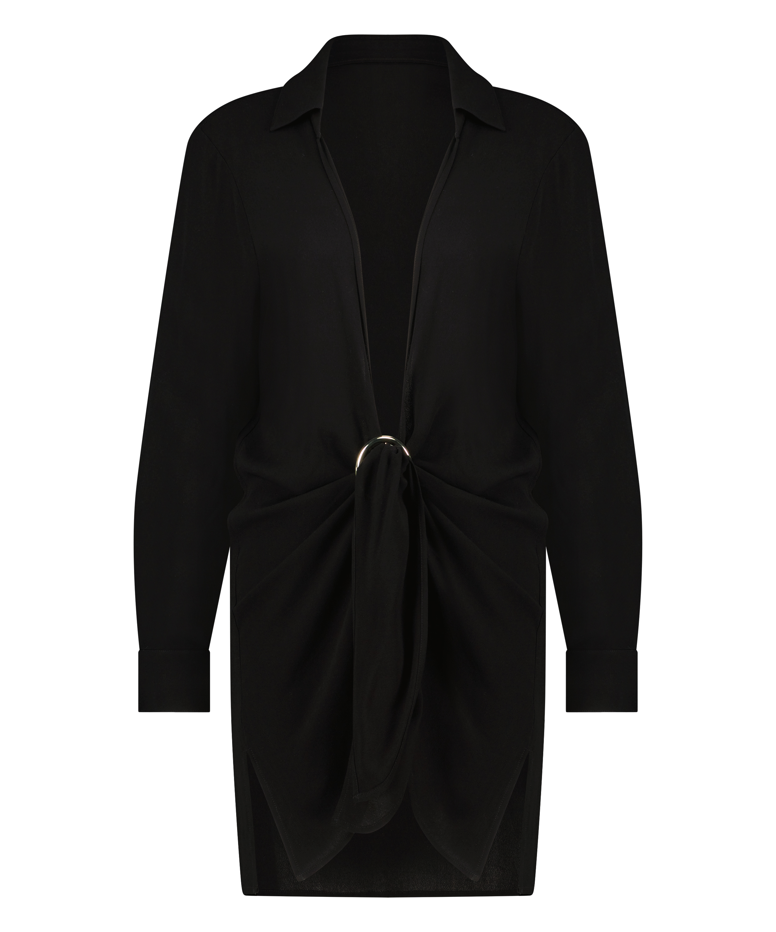 Sukienka plażowa, Czarny, main