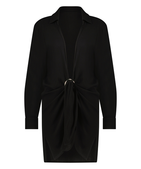 Sukienka plażowa, Czarny