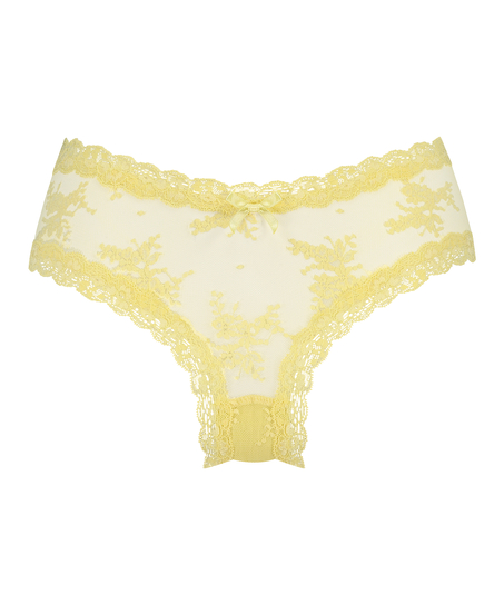 Brazyliany V-shape Mesh, Ż&oacute;łty