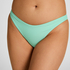 Figi Bikini Highleg Luxe, Zielony