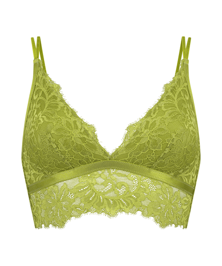 Biustonosz bralette Isabella, Zielony