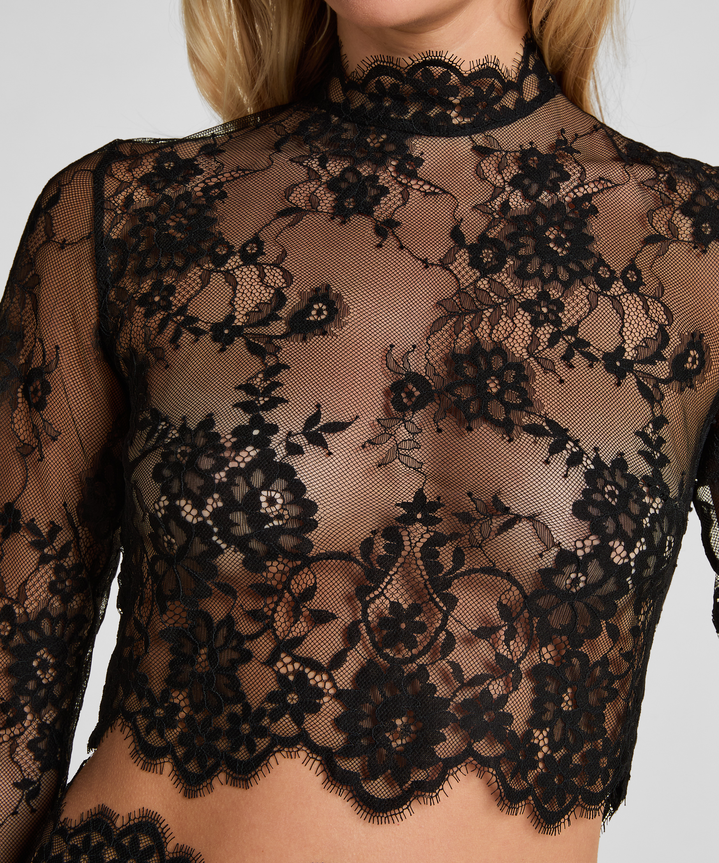 Mya Top, Czarny, main